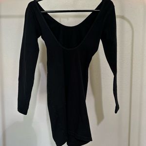 Vintage American Apparel body con contour dress large